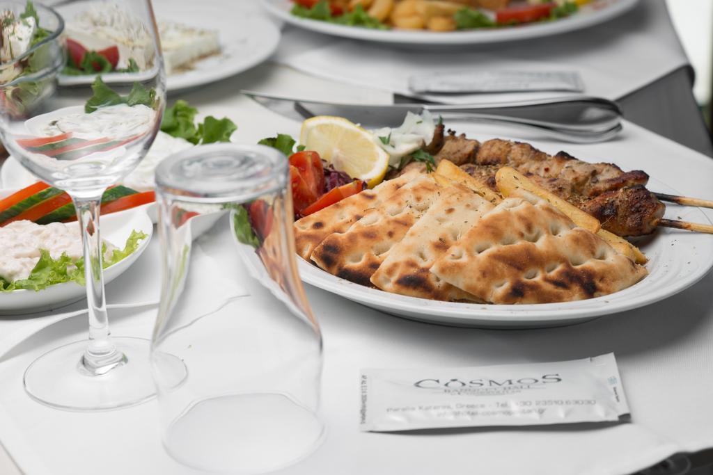 Cosmopolitan Hotel & Spa Paralía Dış mekan fotoğraf
